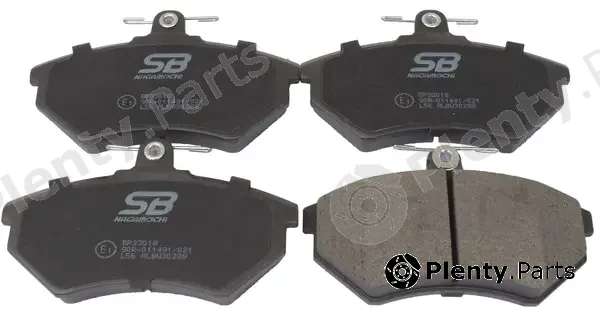 SB BP33018 — Brake Pad Set, disc brake