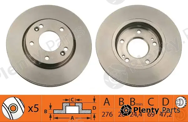SB BR11112T — Brake Disc