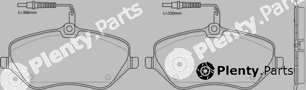 SB BP42470W — Brake Pad Set, disc brake