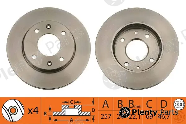 SB BR11116T — Brake Disc