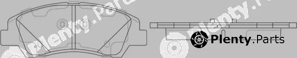 SB BP11005 — Brake Pad Set, disc brake