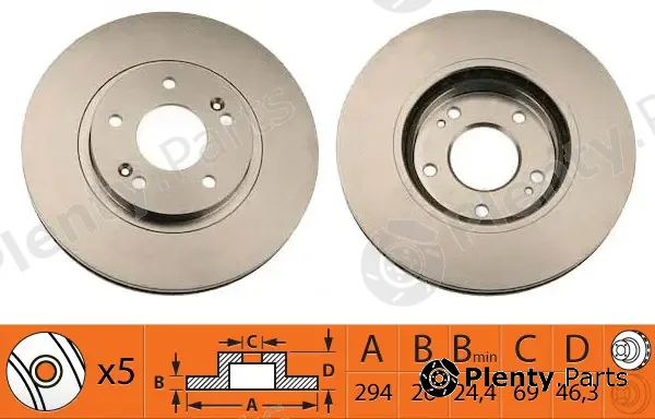 SB BR11114T — Brake Disc