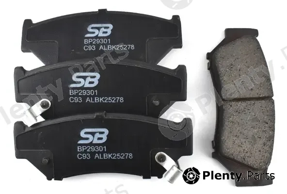 SB BP29301 — Brake Pad Set, disc brake