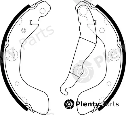 SB BS52006 — Brake Shoe Set