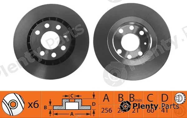 SB BR12101T — Brake Disc
