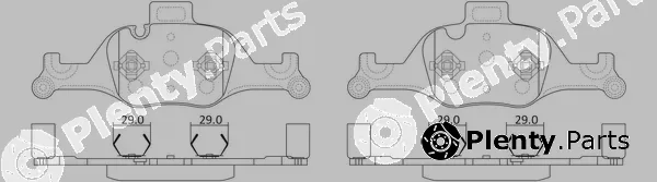 SB BP32030 — Brake Pad Set, disc brake