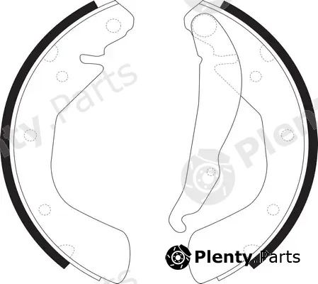SB BS34622 — Brake Shoe Set