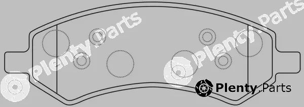 SB BP53004 — Brake Pad Set, disc brake