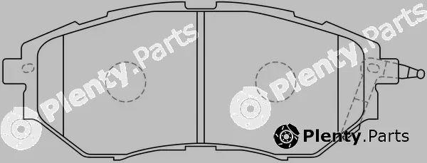 SB BP27499 — Brake Pad Set, disc brake