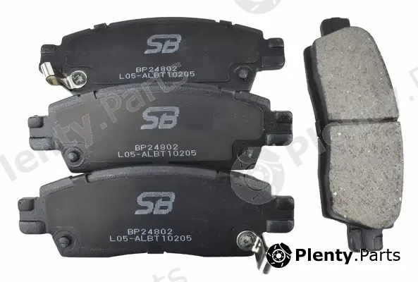 SB BP24802 — Brake Pad Set, disc brake