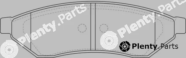 SB BP10375 — Brake Pad Set, disc brake