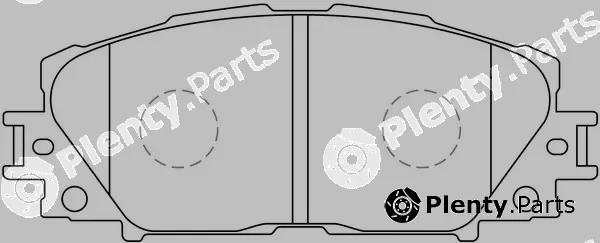 SB BP21508 — Brake Pad Set, disc brake