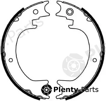 SB BS27651 — Brake Shoe Set, parking brake