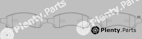SB BP52517 — Brake Pad Set, disc brake