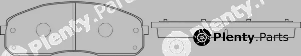 SB BP13600 — Brake Pad Set, disc brake
