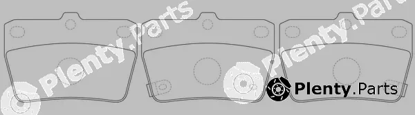 SB BP21424 — Brake Pad Set, disc brake