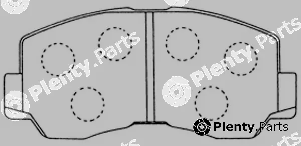 SB BP23084 — Brake Pad Set, disc brake