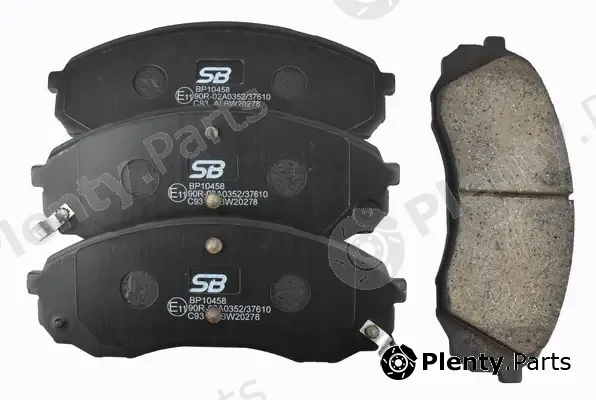 SB BP10458 — Brake Pad Set, disc brake
