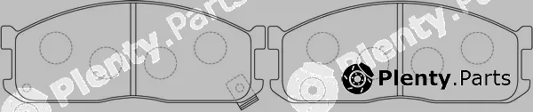SB BP25211 — Brake Pad Set, disc brake