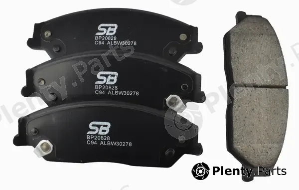 SB BP20828 — Brake Pad Set, disc brake