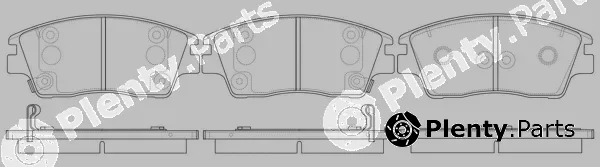 SB BP11009 — Brake Pad Set, disc brake