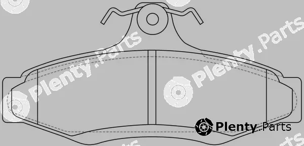 SB BP10424 — Brake Pad Set, disc brake