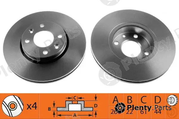SB BR22124T — Brake Disc