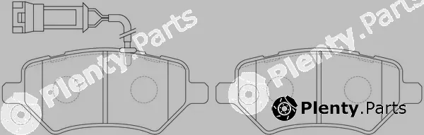 SB BP80838W — Brake Pad Set, disc brake