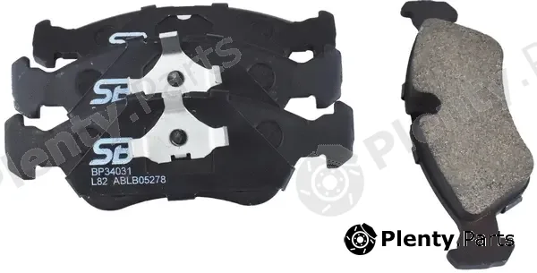 SB BP34031 — Brake Pad Set, disc brake