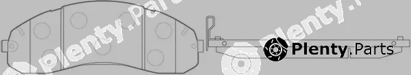 SB BP13053 — Brake Pad Set, disc brake