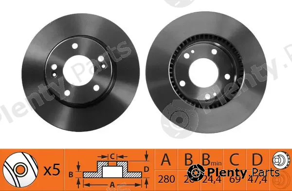 SB BR11109T — Brake Disc