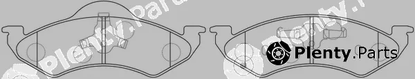 SB BP53619 — Brake Pad Set, disc brake