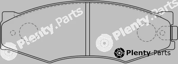 SB BP22105 — Brake Pad Set, disc brake