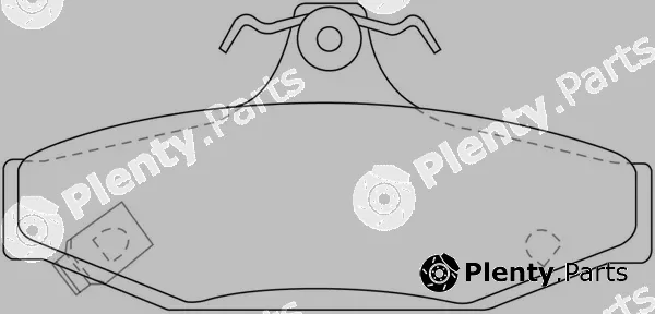 SB BP10420 — Brake Pad Set, disc brake