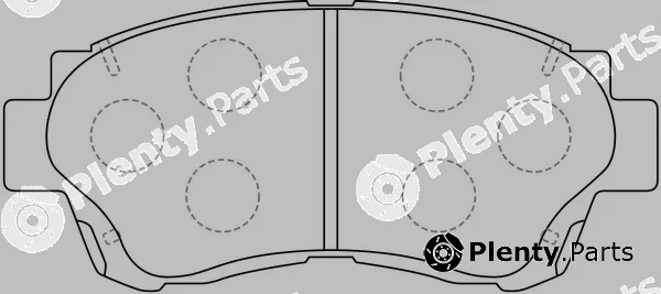 SB BP21228 — Brake Pad Set, disc brake