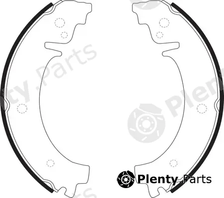 SB BS40503 — Brake Shoe Set