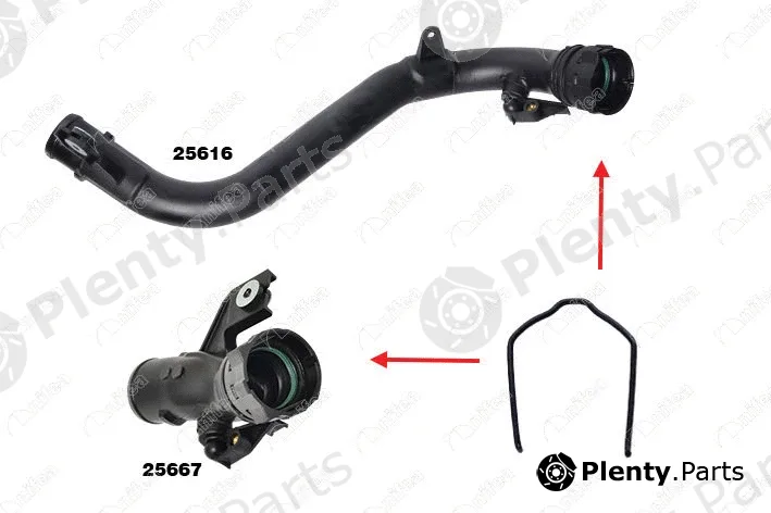 Nifea 25618 — Fastening Clamp, charge air hose
