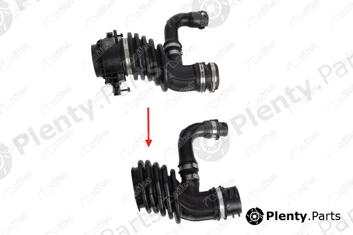Nifea 19905 — Intake Hose, air filter