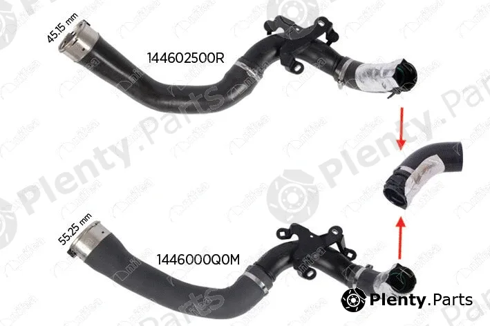 Nifea 11044 — Charge Air Hose