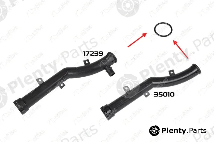 Nifea 17194 — Gasket, coolant pipe