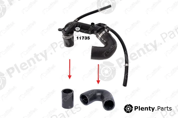 Nifea 11758 — Charge Air Hose