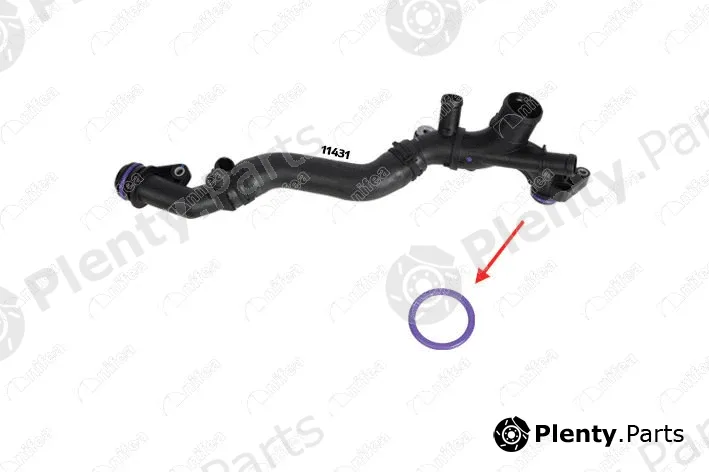 Nifea 11432 — Gasket, coolant pipe