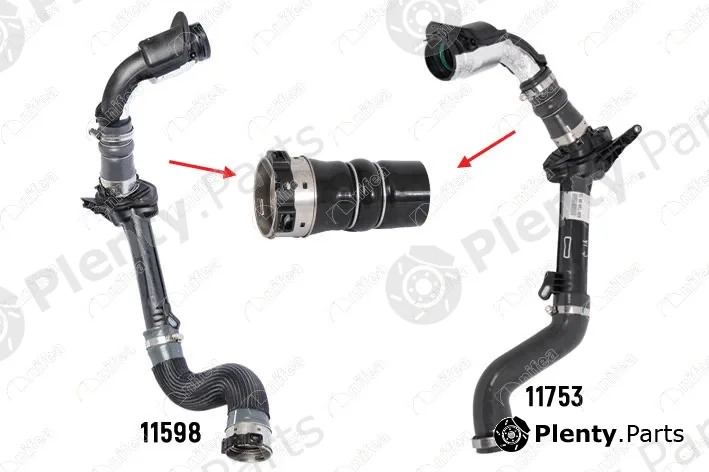 Nifea 11599 — Charge Air Hose
