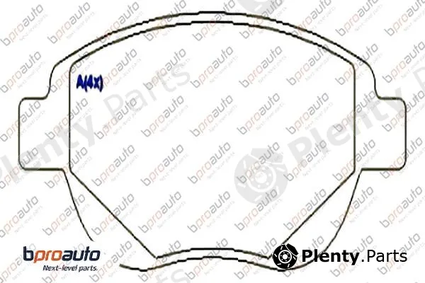 Bproauto 1BP31105AA — Brake Pad Set, disc brake