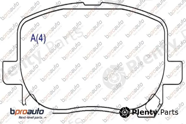 Bproauto 1BP30968AA — Brake Pad Set, disc brake