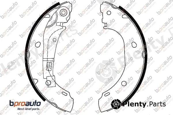 Bproauto 1BP31137AA — Brake Shoe Set