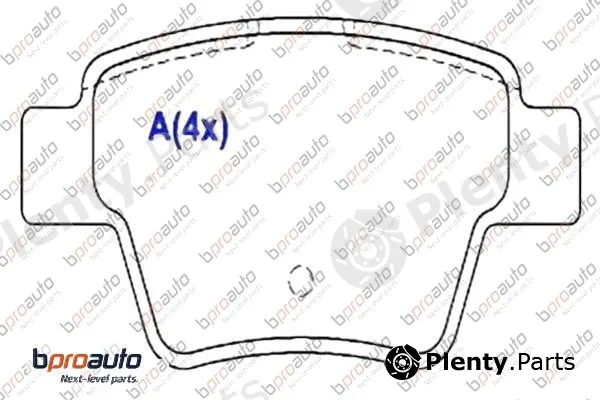 Bproauto 1BP30999AA — Brake Pad Set, disc brake