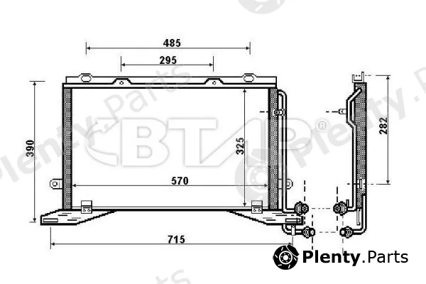 Btap BMC819-029 — Condenser, air conditioning