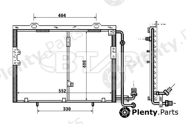 Btap BMC819-008 — Condenser, air conditioning