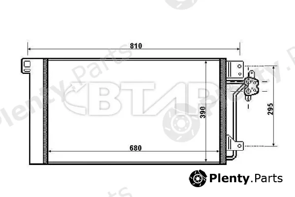 Btap BVC819-015 — Condenser, air conditioning